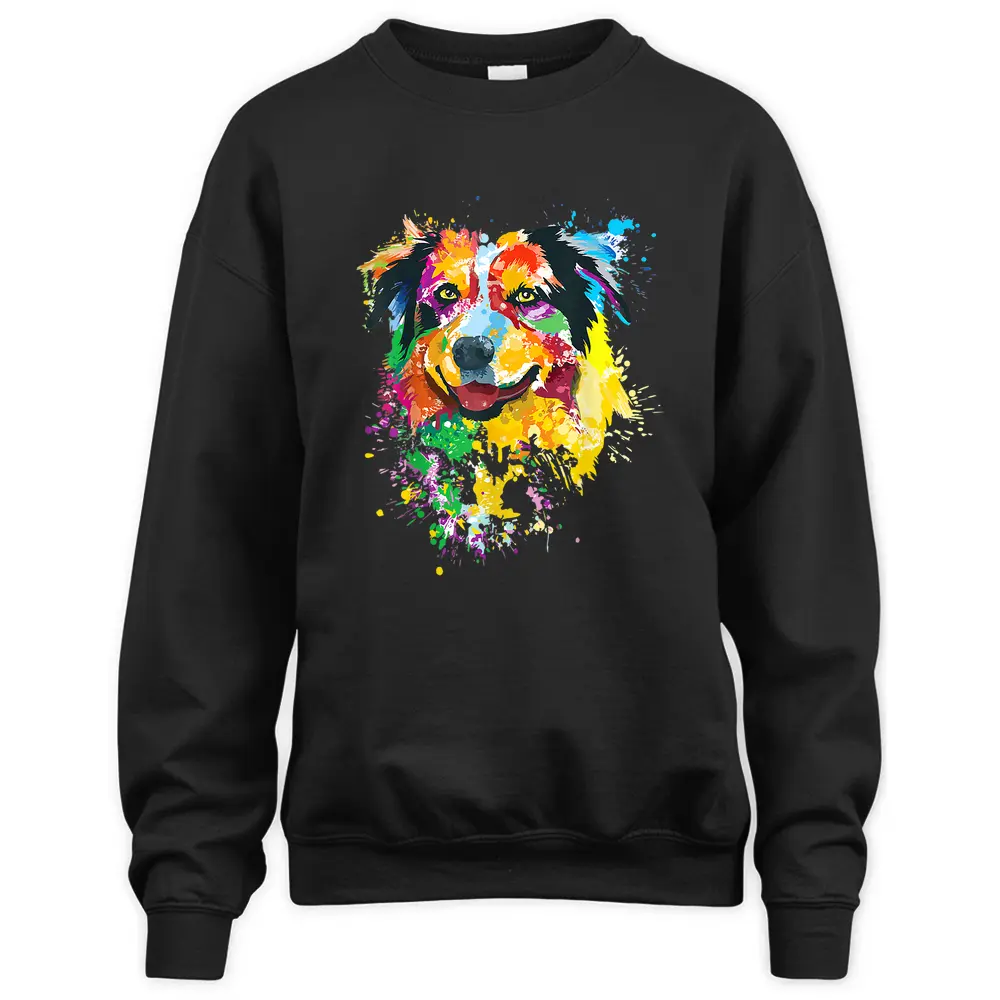 Australian Shepherd Dog For Aussie Mom Sweatshirt