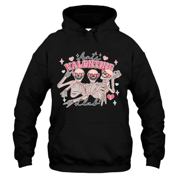 Valentine's Day Hoodie - Black