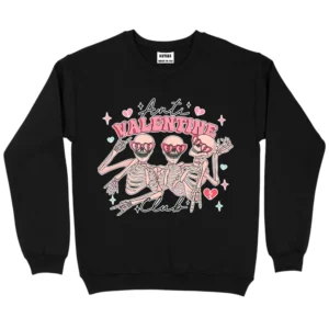 Valentine's Day Sweatshirt - Black