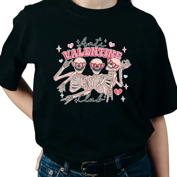 Valentine's Day TShirt - Black