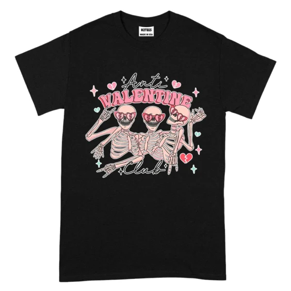 Valentine's Day TShirt - Black