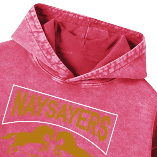 Naysayers Gonna Nay Washed Pullover Hoodie Gift For Friends