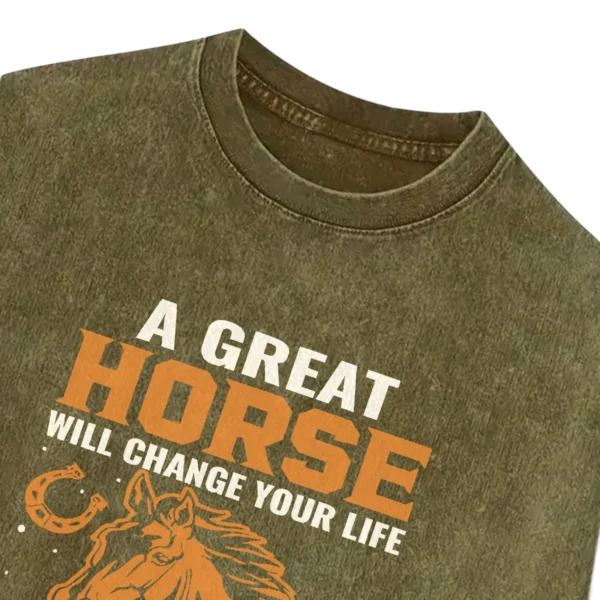 A Great Will Change Your Life The Truly Special Ones Define It Washed Tshirts Gift For Friends