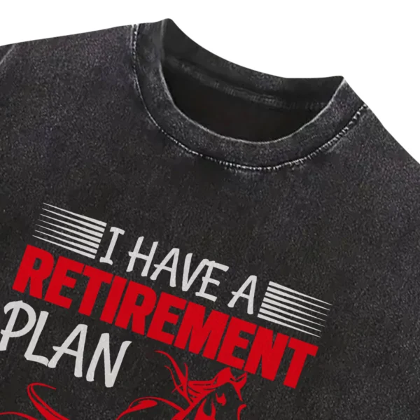 I Have A Retirement Plan I Plan To Raise Horses Vintage Washed Tshirts Gift For Friends