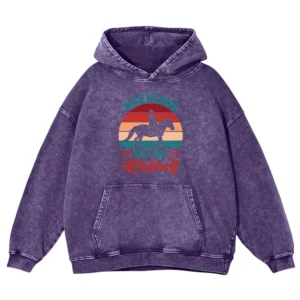 Weekens Are For Riding Washed Pullover Hoodie Gift For Friends