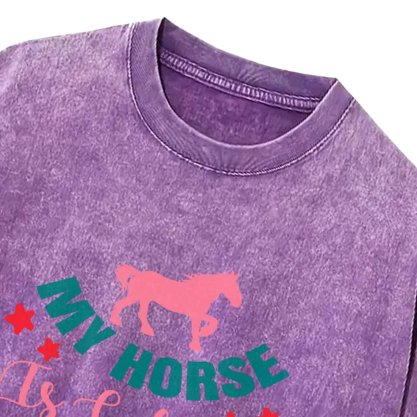 My Horse Is Calling And I Must Go Washed Tshirts Gift For Friends