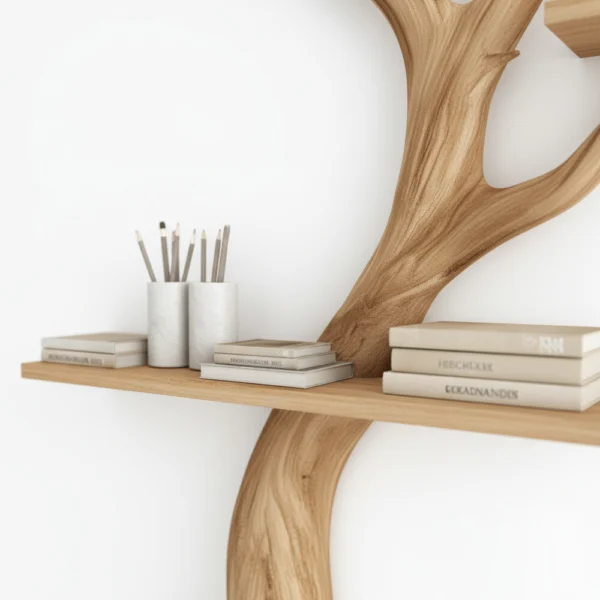 Tree Branch Shelf – Handcrafted Driftwood Corner Shelf & Wall Decor