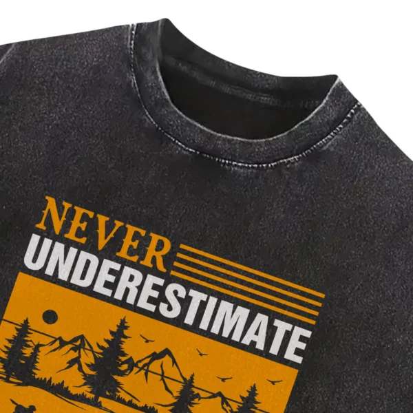 Never Underestimate The Power Of A Camping Washed Tshirts Gift For Friends