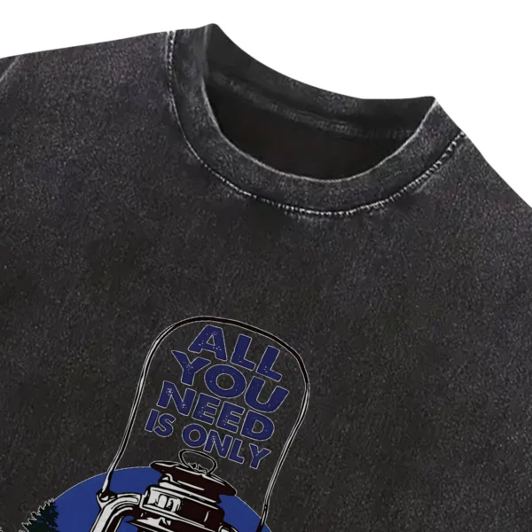 All You Need Is Only Camping Washed Tshirts Gift For Friends
