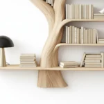 Handcrafted Tree Bookshelf