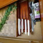 The Artisan Ash – Handcrafted In-Drawer Knife Organizer