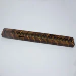 The Artisan Herringbone – Magnetic Solid Walnut & Cherry Knife Holder
