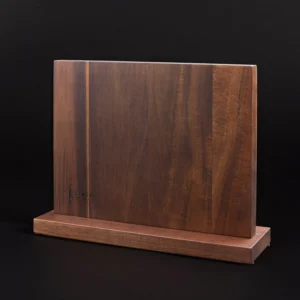 The Grand Monolith – Professional Dual-Sided Acacia Magnetic Knife Block (2)