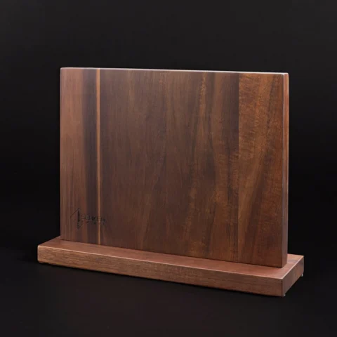 The Grand Monolith – Professional Dual-Sided Acacia Magnetic Knife Block (2)