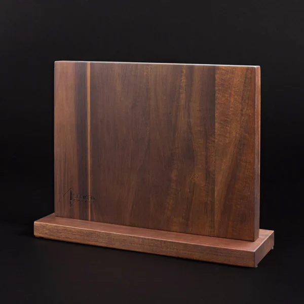 The Grand Monolith – Professional Dual-Sided Acacia Magnetic Knife Block