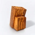 The Mediterranean Grove – Handcrafted Solid Olive Wood Knife Block