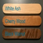 The Modern Arc – Handcrafted Solid Wood Magnetic Knife Holder