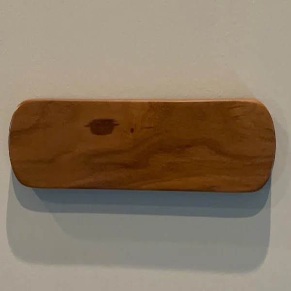 The Modern Arc – Handcrafted Solid Wood Magnetic Knife Holder