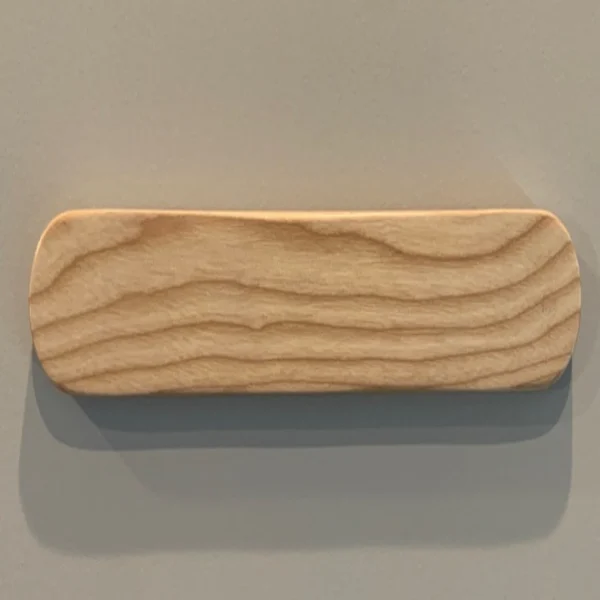 The Modern Arc – Handcrafted Solid Wood Magnetic Knife Holder