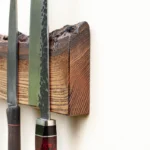 The Oak Horizon – Handcrafted Live Edge Magnetic Knife Gallery