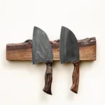 The Oak Horizon – Handcrafted Live Edge Magnetic Knife Gallery