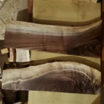 The Walnut Wild-Edge – Handcrafted Neodymium Magnetic Knife Rack